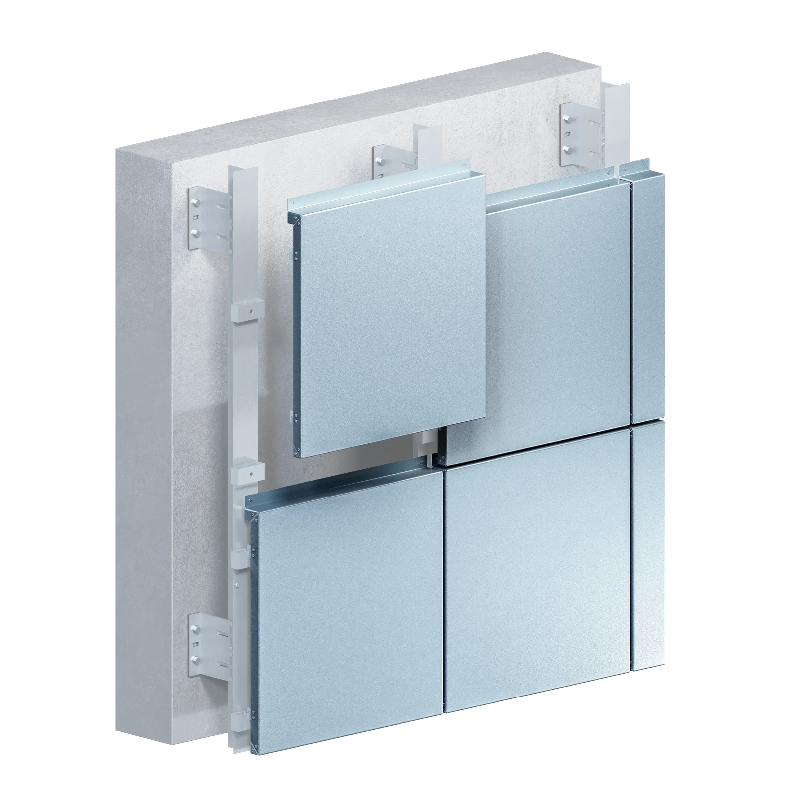 Aluminum cladding system - 2