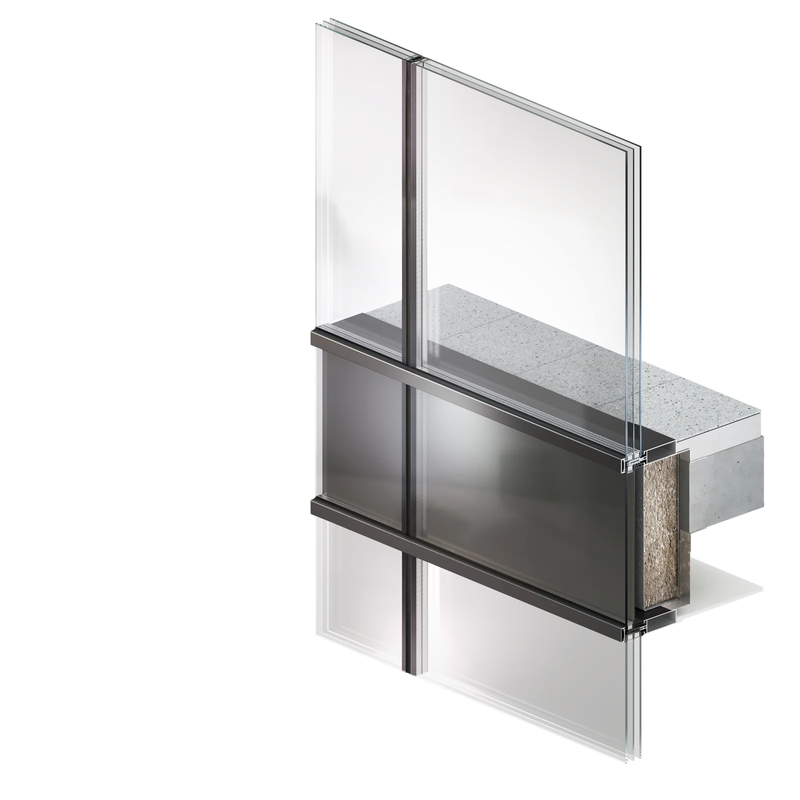 Curtain wall with IGU+ - 2