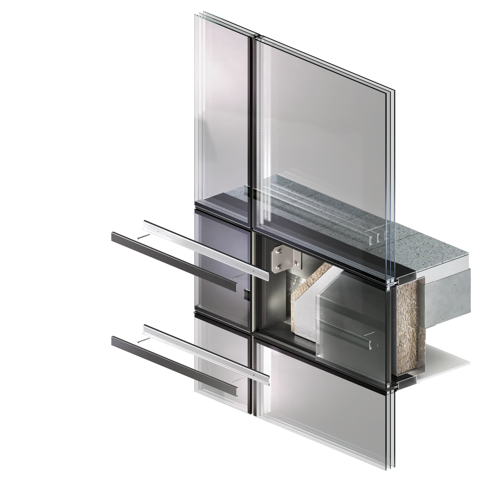 Curtain wall with IGU+ - 3
