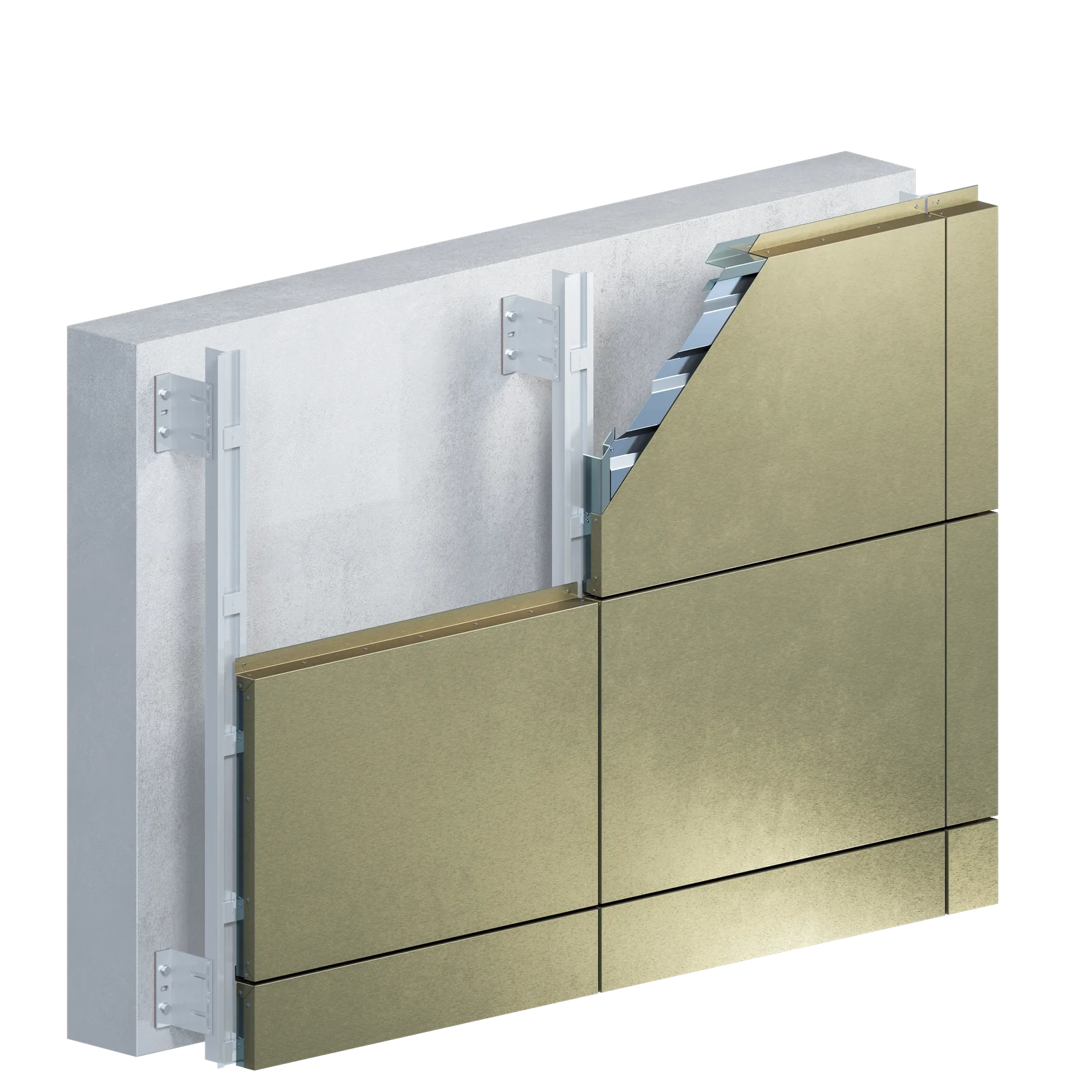 Aluminum cladding system - 3