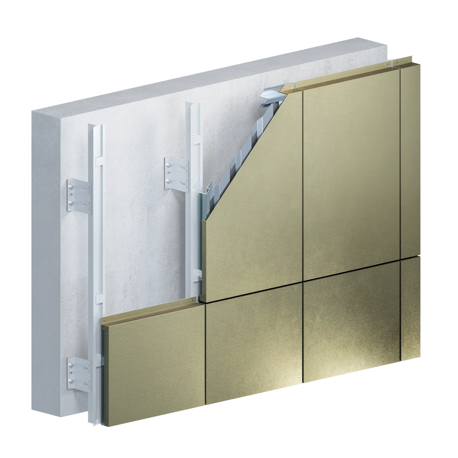 Aluminum cladding system - 4